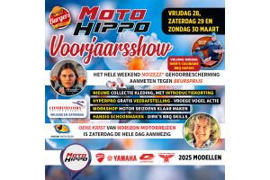 Voorjaarsshow bij Moto Hippo op 28, 29 en zondag 30 maart