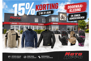 Korting op doorwaaikleding en zomerhandschoenen