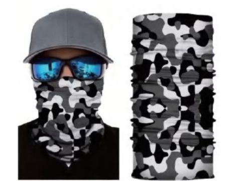 CLAW TUBE CAMO BLACK/WHITE